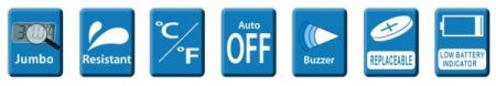 Nhiệt kế kĩ thuật số linh hoạt kết quả nhanh MediUSA ǀ MT-4318