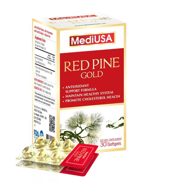 MediUSA RED PINE GOLD - 30 viên
